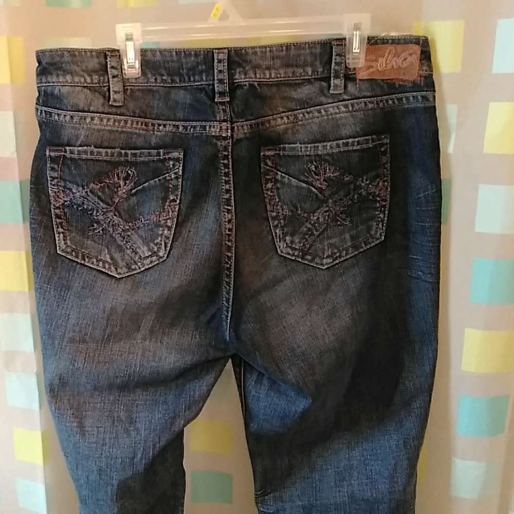 Silver jeans